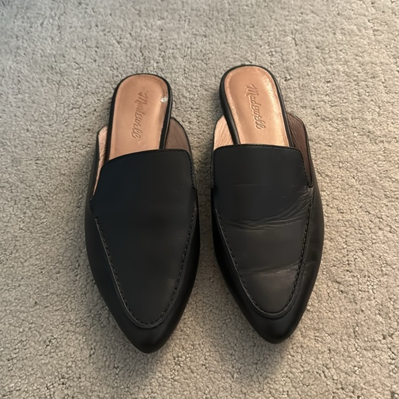 Madewell Frances Skimmer Mules in Leather - Picture 3 of 5